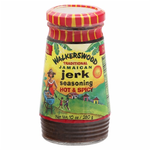 Walkerswood Hot & Spicy Traditional Jamaican Jerk Seasoning, 10 oz - Kroger