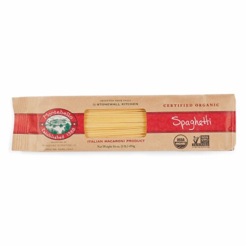 Montebello Organic Spaghetti Perspective: front