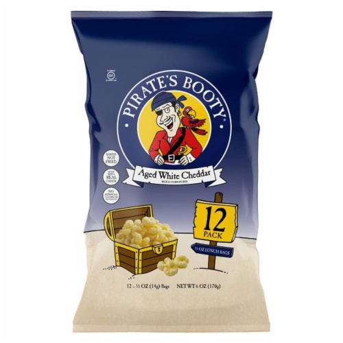 Pirate’s Booty Aged White Cheddar Puffed Snack