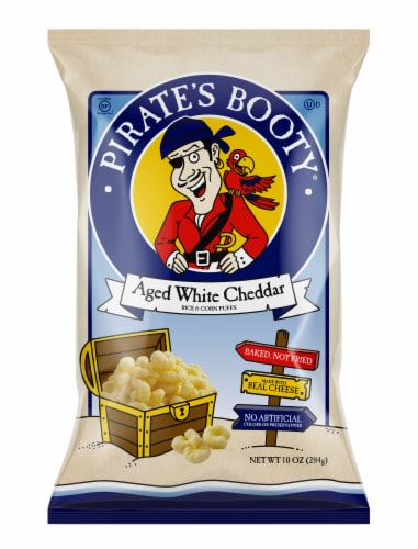 Pirate’s Booty® Aged White Cheddar Rice and Corn Puffs Chips