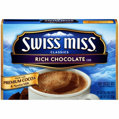 Swiss Miss® Classics Rich Chocolate Hot Cocoa Mix Perspective: front