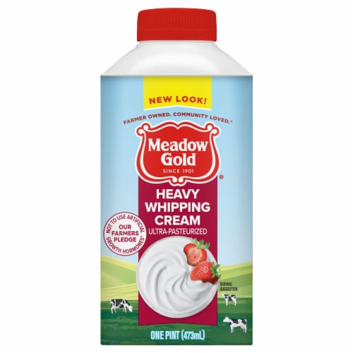 Meadow Gold Heavy Whipping Cream Perspective: front