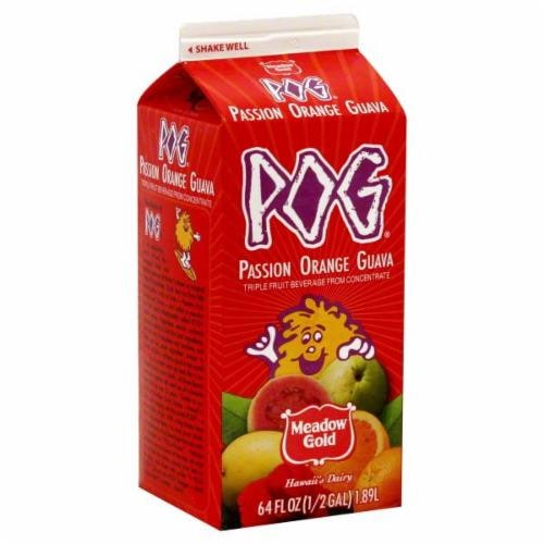 Meadow Gold Pog Original Passion Orange Guava Juice 1 2 Gal Qfc