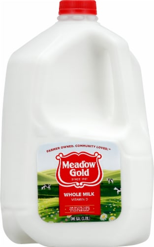 Meadow Gold Vitamin D Whole Milk Perspective: front