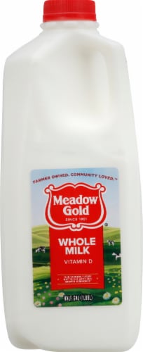 Meadow Gold Vitamin D Whole Milk Perspective: front