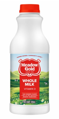 Meadow Gold Vitamin D Whole Milk Perspective: front