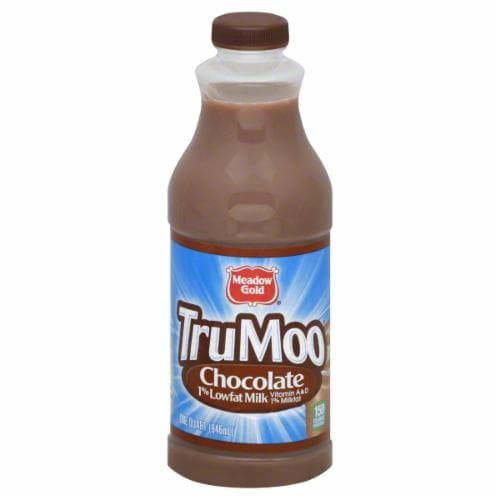 Meadow Gold TruMoo Chocolate Milk Perspective: front