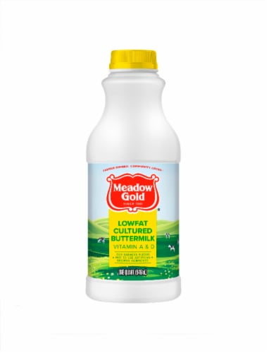 Meadow Gold Lowfat Cultured Buttermilk Perspective: front