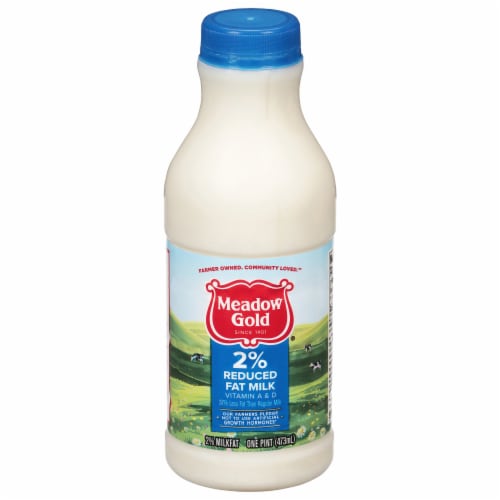 Meadow Gold 2% Reduced Fat Milk Perspective: front