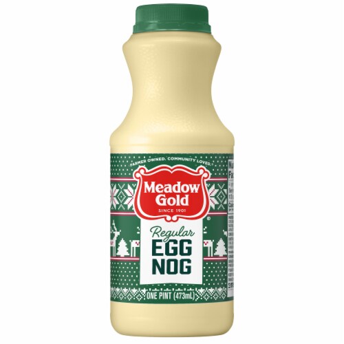 Meadow Gold Regular Eggnog Perspective: front