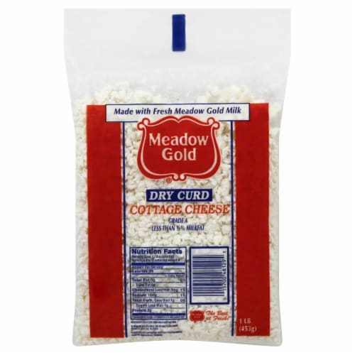 King Soopers Meadow Gold Dry Curd Cottage Cheese 1 Lb