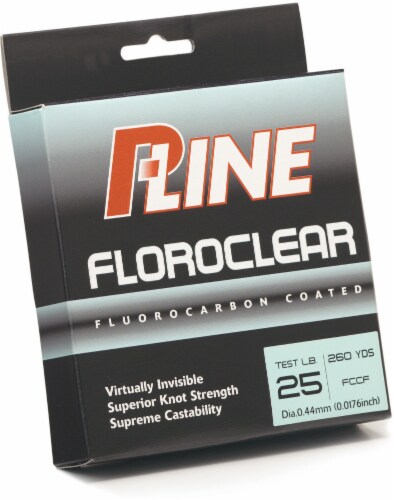 P-Line Fccf-20 Floroclear Fluorocarbon Coated Mono - Clear Perspective: front