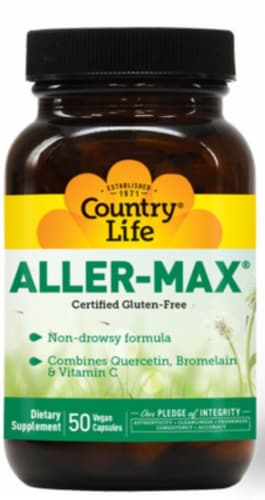 Country Life® Aller-Max® Dietary Supplement Perspective: front