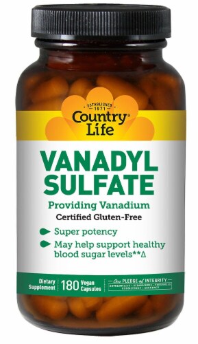 Country Life  Vanadyl Sulfate Perspective: front