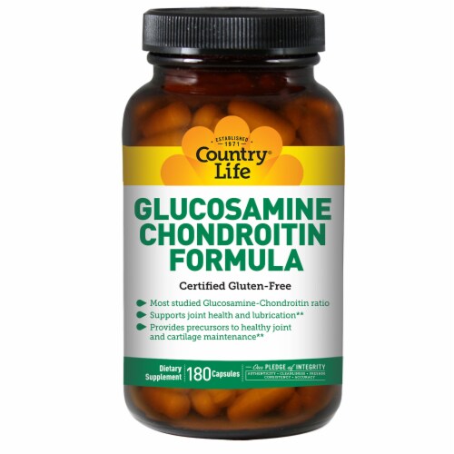 Country Life  Glucosamine Chondroitin Formula Perspective: front