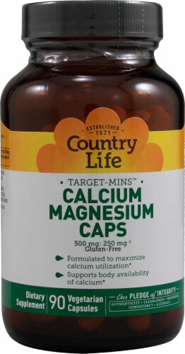 Country Life  Calcium-Magnesium Caps Perspective: front