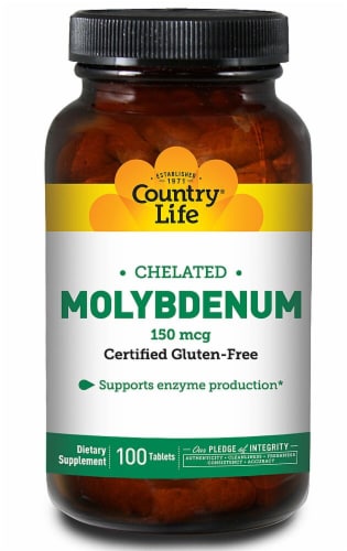 Country Life  Chelated Molybdenum Perspective: front
