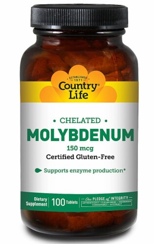 Country Life  Chelated Molybdenum Perspective: front