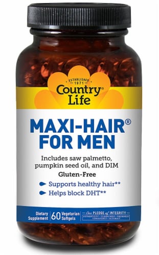 Country Life  Maxi-Hair® For Men Gluten Free Perspective: front