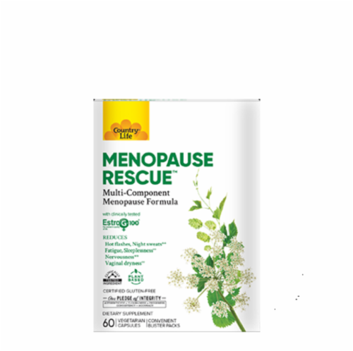 Country Life Menopause Rescue™ Dietary Supplement Perspective: front