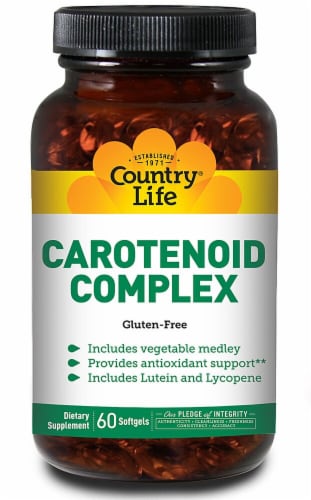 Country Life Carotenoid Complex Softgels Perspective: front