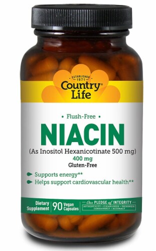 Country Life Niacin Flush Free 400 Mg 90 Capsules Ralphs