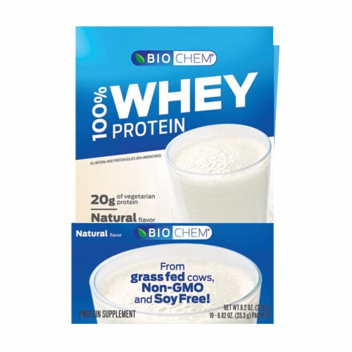 BioChem Soy-Free Whey Natural Protein Perspective: front