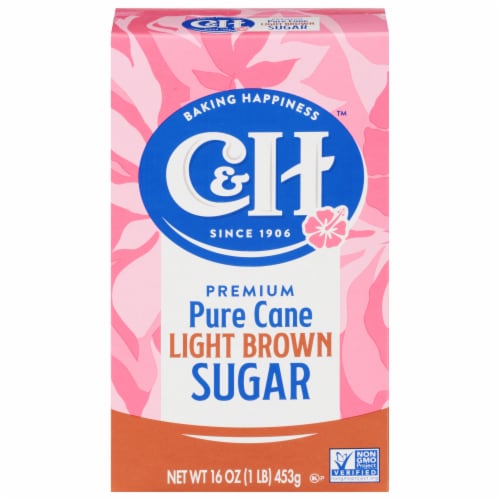 C&H™ Premium Pure Cane Light Brown Sugar Perspective: front