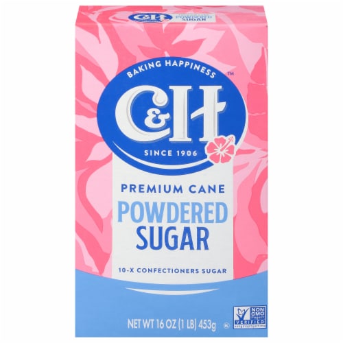 C&H Premium Cane Powdered Sugar Perspective: front