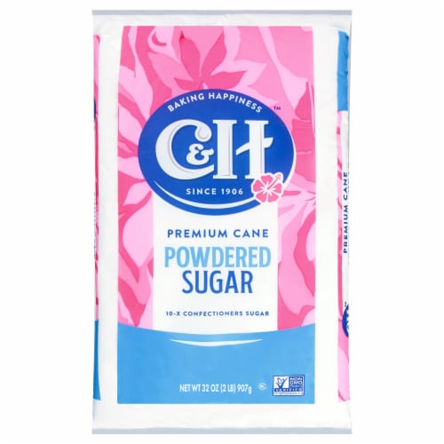C&H® Premium Cane Powdered Sugar Perspective: front