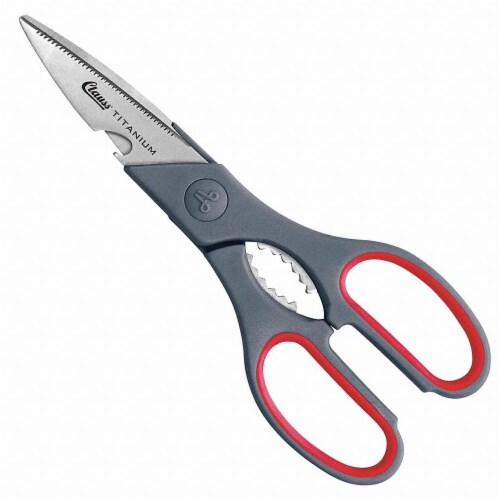 Clauss Multipurpose,Shears,Straight,8-1/4 In. L 18052 Perspective: front