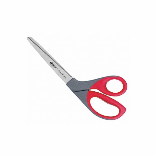 Clauss Titanium Bonded Bent Shears Perspective: front