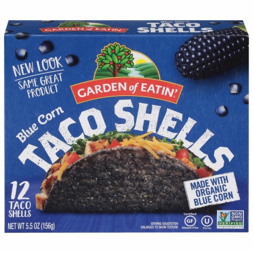 Garden of Eatin'® Blue Corn Taco Shells Perspective: front