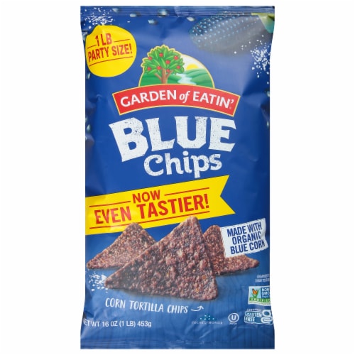 Jay C Food Stores Garden Of Eatin Blue Corn Tortilla Chips Party Size 16 Oz