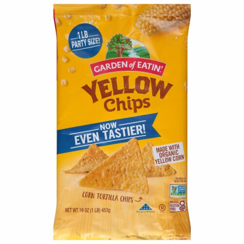 Garden of Eatin'® Yellow Corn Tortilla Chips Party Size Perspective: front