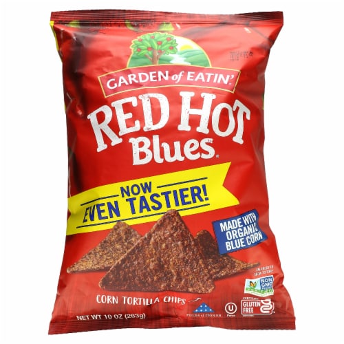 Garden of Eatin'® Red Hot Blues Corn Tortilla Chips Perspective: front
