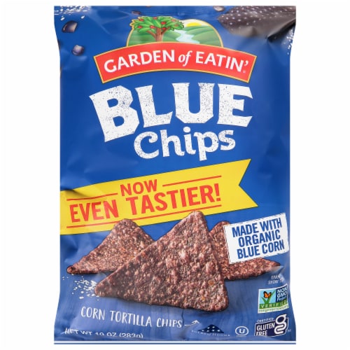 Garden of Eatin'® Blue Corn Tortilla Chips Perspective: front