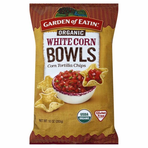 Ralphs Garden Of Eatin Organic White Corn Tortilla Bowl Chips