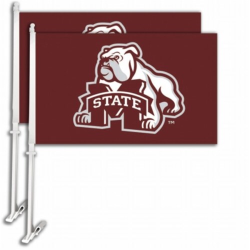 South Carolina Gamecocks Car Flag W/Wall Brackett