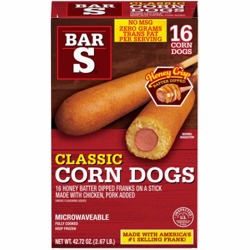 Bar-S Classic Corn Dogs Perspective: front