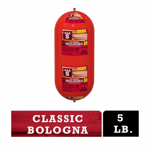 Classic Bologna Chub Deli-Style Lunch Meat Perspective: front