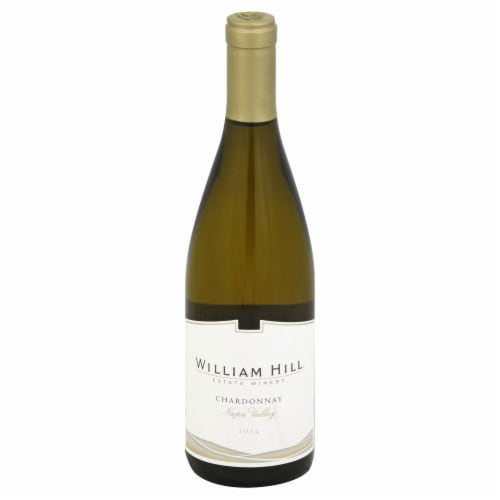 William Hill Estate Chardonnay Napa Valley California White Wine Perspective: front