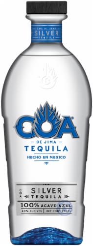 COA de Jima Silver Tequila Perspective: front