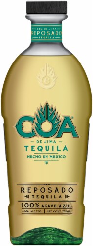 COA de Jima Reposado Tequila Perspective: front
