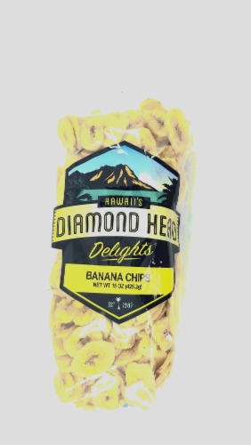 Diamond Head Delights Natural Banana Chips Perspective: front