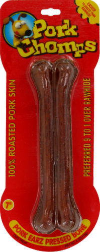 Pork Chomp Pork Earz Pressed Bone 7 inch Perspective: front