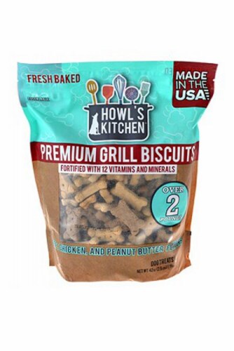 Howl's Kitchen Premium Grill Biscuits Perspective: front