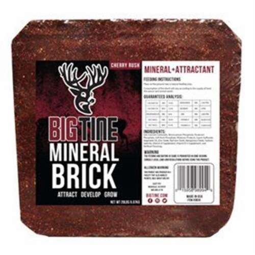 Scott Pet 256757 20 lbs BT90 Big Tine Cherry Rush Mineral Brick Perspective: front