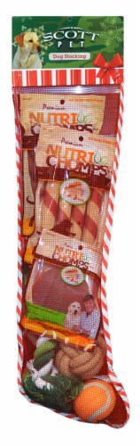 Scott Pet Dog Christmas Stocking Perspective: front