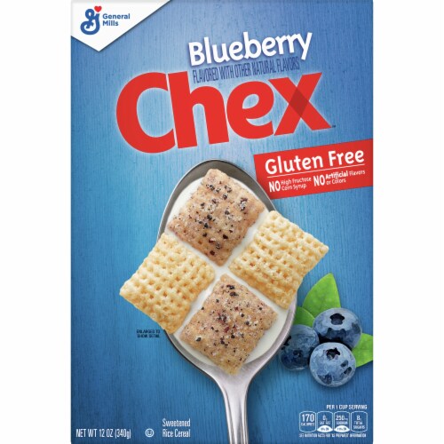 Chex™ Gluten Free Blueberry Rice Cereal Perspective: front
